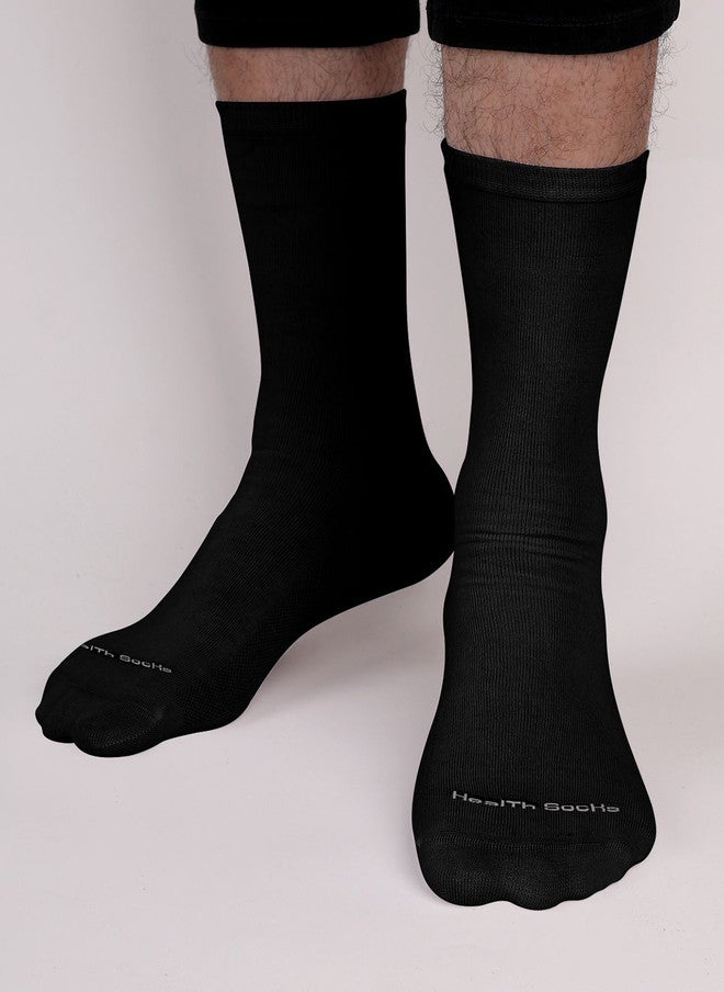 FOOTPRINTS FOOTPRINT Men 3 Pairs Seamless Organic Cotton Crew-Length Bamboo Socks - Image 3